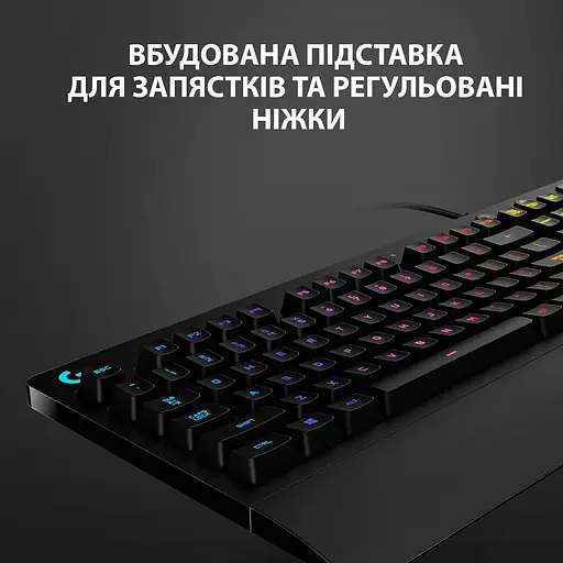 Клавіатура Logitech G213 Prodigy USB Black (L920-010740) (920-010740) - фото 5