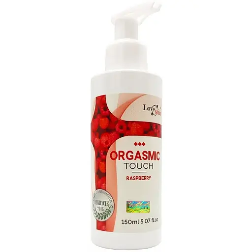Гель массажный Love Stim Orgasmic Touch 150 мл малина