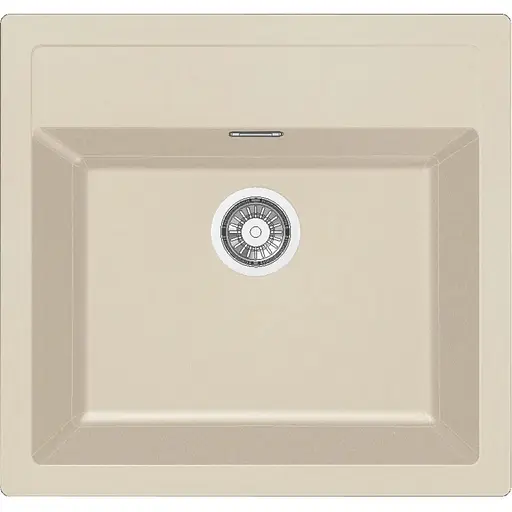 Кухонна мийка Franke Sirius тектонайт, прямокут., без крил, 560х530х200мм, чаша - 1, врізна, бежевий