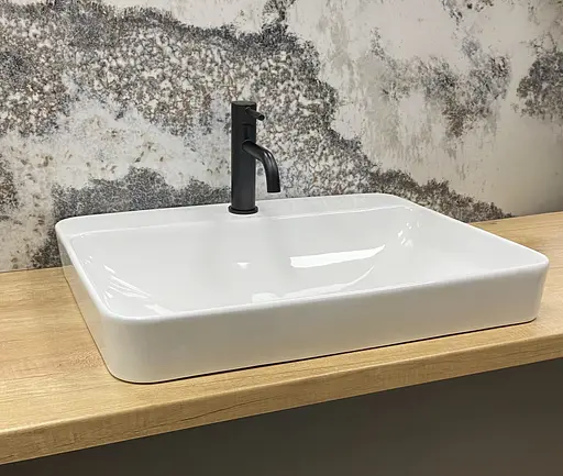 Умивальник VBI Sora white врізний VBI-018066, Білий - фото 4