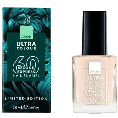 Швидковисихаючий лак для нігтів Avon УльтраКолір за 60 секунд Shell Pink 10 мл (494693241) - фото 1