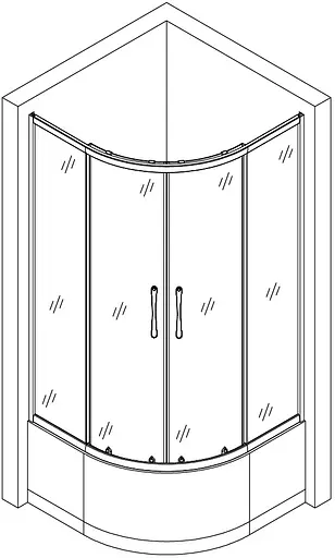 Душевая кабина Bravo WARTA H90GB (000029122) - фото 11