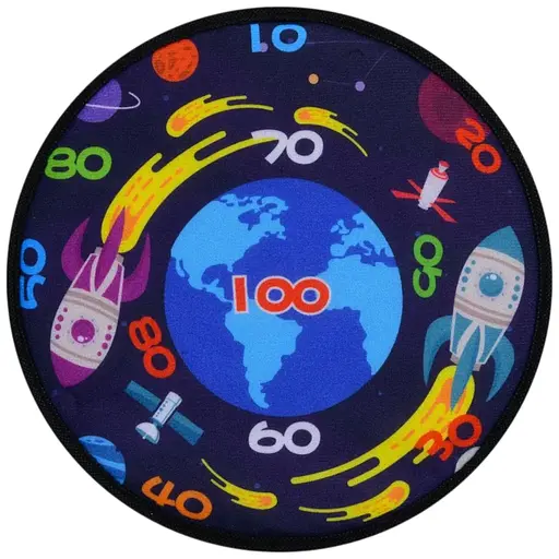 Дартс MR 1066: Липуча мішень для активних ігор, візерунок космоса