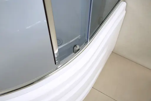 Душова кабіна Eger Magrit 90x90 на глибокому піддоні 599-587, Хром - фото 6