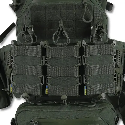 Плитоноска Kiborg GU gen.2 + 8 подсумков Khaki (1000-k55001) - фото 7