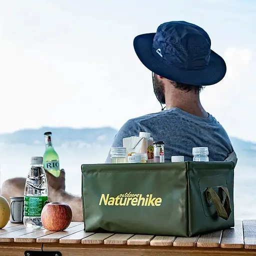 Контейнер для води Naturehike Square Bucket 13 л (1047-6927595739068) - фото 4