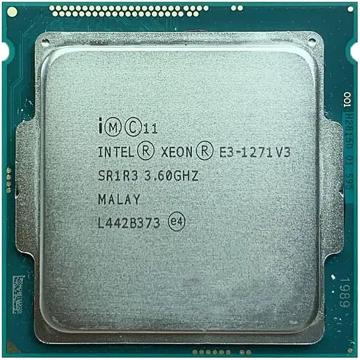 Процессор Intel Xeon e3-1271 v3 3.6-4.0 GHz, LGA1150 80W (Core i7-4790) Б/У