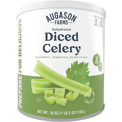 Сельдерей нарезанный сублимированный Augason Farms с большим сроком годности 25 лет 73 порции