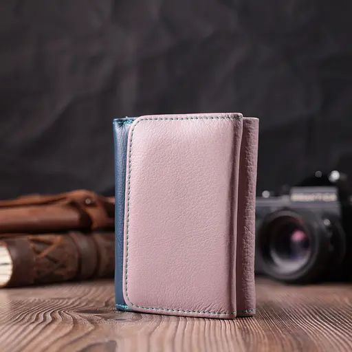 Кожаный женский кошелек ST Leather 11.3х8.5х2 см acs0028432 - фото 7