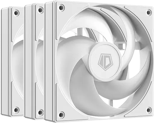 Вентилятор ID-Cooling AS-120-W Trio White