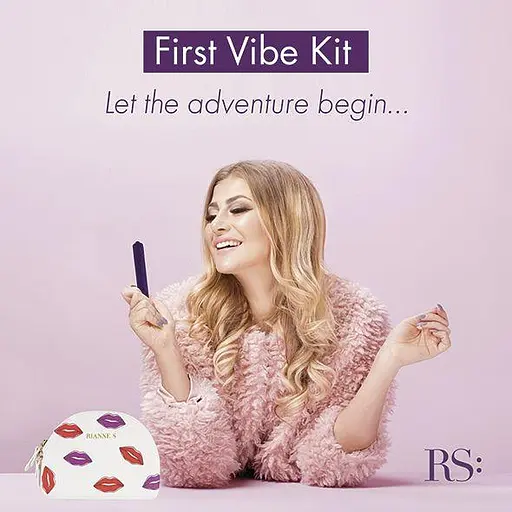Набір секс-іграшок Rianne S Essentials First Vibe Kit 3 шт. фіолетовий - фото 3