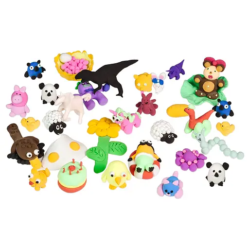 Набір для творчості Strateg U'DO Clay 100 г (10 г x 10 шт.) (41053) - фото 5