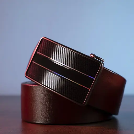 Ремінь шкіряний Vintage чоловічий 119х3,4 см acs0018154 - фото 4