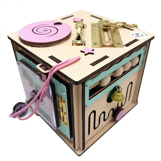 Развивающая игрушка Бизкуб TG270521, 15х15х15 см