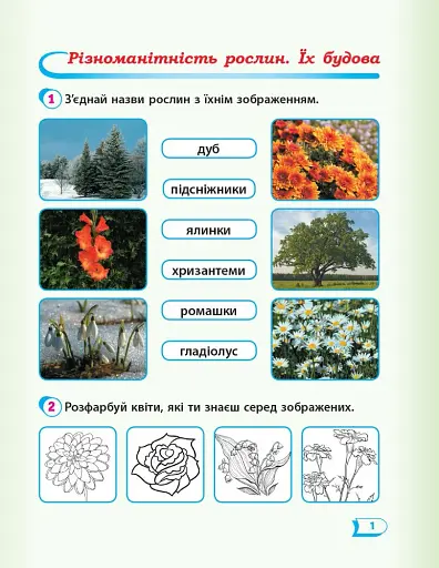 Я досліджую світ. 1 клас. Робочий зошит. Частина 2 - фото 2