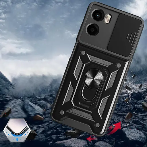 Чохол до мобільного телефона BeCover Military Motorola Moto G05 / E15 Black (713527) - фото 5