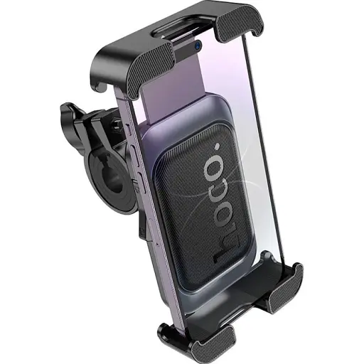 Тримач для смартфона Hoco H82 Vista Black Metal Gray [140686] - фото 6