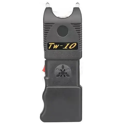 Ліхтар-відлякувач ручний BAILONG X-Balog TW-10B, LED, сирена, струм 15000KV, 180W, Li-ion вбудований 12 000 mAh, Black, IP44, кабель живлення, 170х50х33мм, BOX