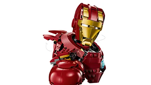 Конструктор LEGO Super Heroes Marvel Бюст Залізної Людини MK4, 436 деталей (76327) - фото 7