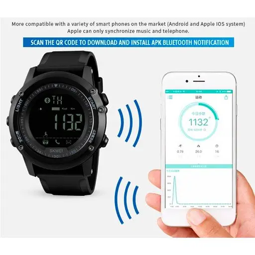 Мужские наручные часы Skmei Dynamic 1321 Черный - фото 7