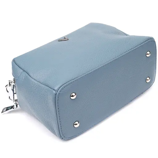 Женская сумка Vintage с двумя секциями из натуральной кожи 22.5х14х9.5 см sum0027586 - фото 6