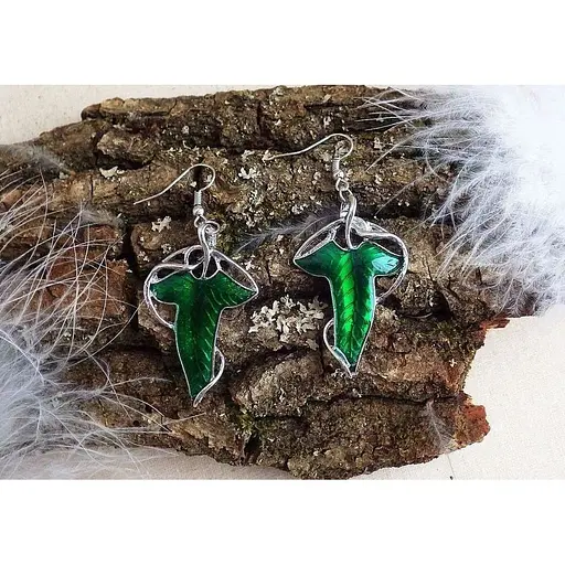 Сережки Ельфійський Лист - фото 2