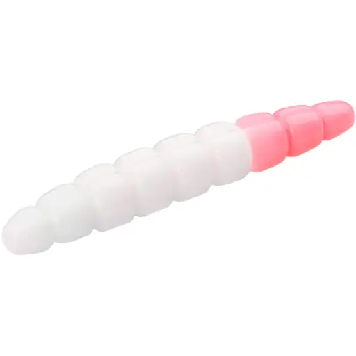 Силикон FishUP Morio 1.2" Cheese Taste #132 White/Bubble Gum (12 шт/уп)