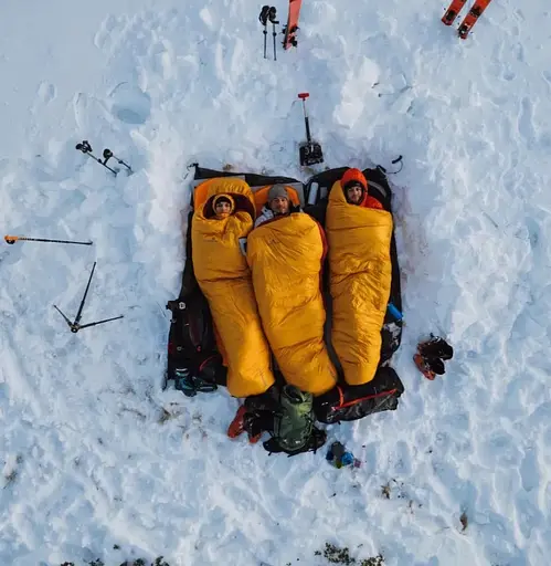 Спальний мішок Ferrino Lightec 500 Duvet RSD Down +7°C Yellow (86699NGG) - фото 4