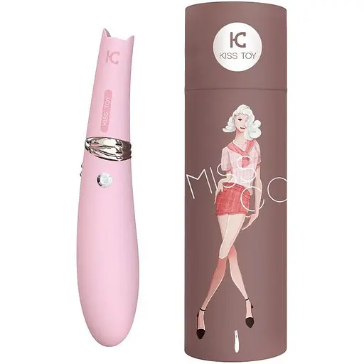 Вибратор с вакуумной стимуляцией KissToy Miss CC Pink SO3622 (95849) - фото 4