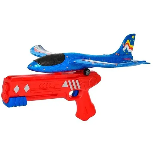 Пневматичний пістолет для запуску іграшкових літаків Flaunting Aircraft із пінопластовими моделями