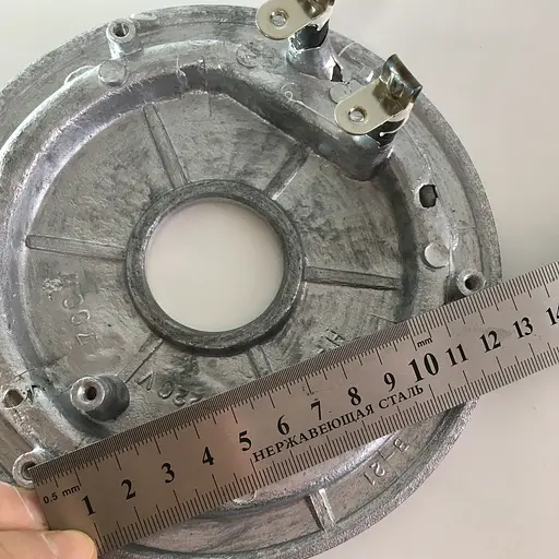 Універсальний ТЕН для мультиварки SATURN, Rotex, Yummy, DEX, SCARLETT, MIDEA, DEX, REDMOND, 700W, D=164/40 мм - фото 6