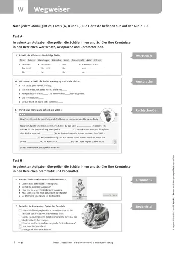 Dabei! A2 Testtrainer mit Audio-CD - фото 2