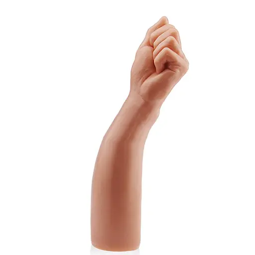 Рука для фістингу Lovetoy Bitch Fist 31 см тілесний - фото 4
