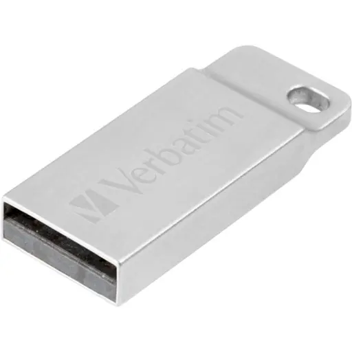 USB флеш накопичувач Verbatim 64GB Metal Executive Silver USB 2.0 98750 - фото 2