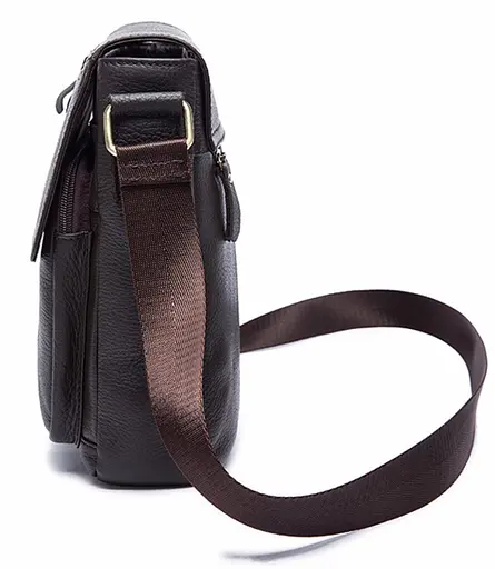 Чоловіча шкіряна сумка Vintage 25,5х24х6 см sum0012250 - фото 4