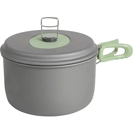 Набор посуды Bo-Camp Explorer XL Hard Anodized Grey/Green 4 предмета (2200249) - фото 3