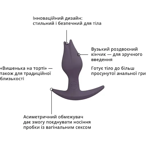 Анальна пробка Fun Factory Bootie Fem - фото 3