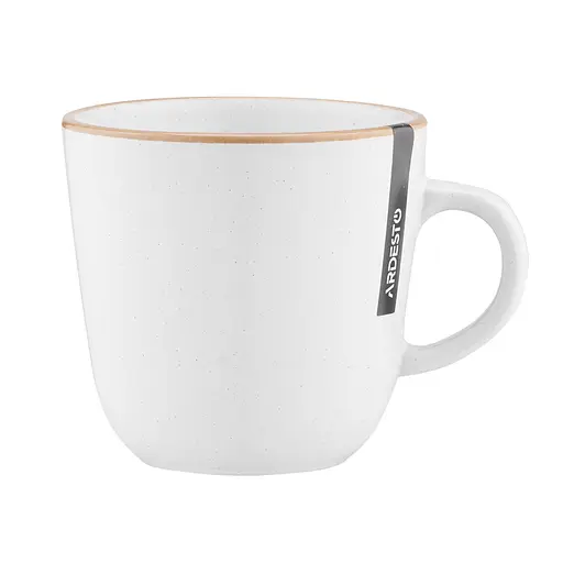 Чашка керамическая 450 мл Apulia Ardesto AR2945AW белая - фото 2