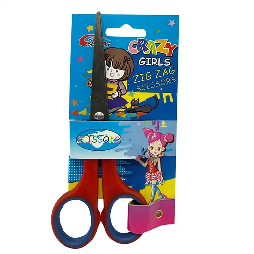 Детские ножницы канцелярские "№6 Scissors C" 50434(Red)