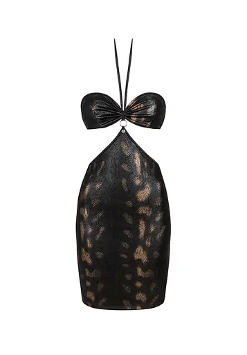 Еротична сукня Obsessive Vivianty XS/S чорний - фото 5