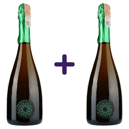 Игристое вино Borgofulvia Spumante Bianco dolce белое полусладкое 9,5% 1.5 л (2 шт. х 0.75 л) - фото 1