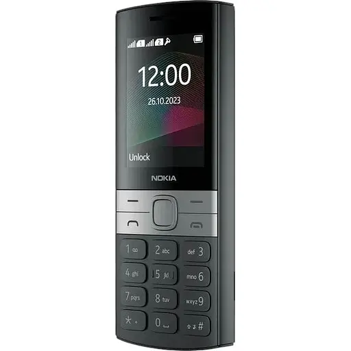 Мобільний телефон Nokia 150 DS TA-1582 2023 Black UA UCRF