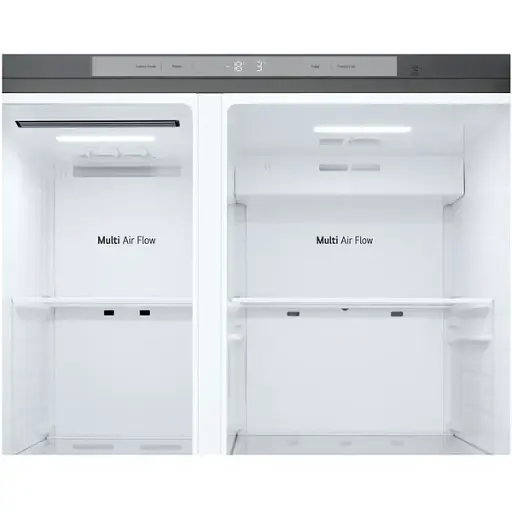 Холодильник LG SBS 179x91х74 холод.отд. 422 л мороз.отд. 236 л 2дв. А+ NF инв. диспл внутр. нерж - фото 7