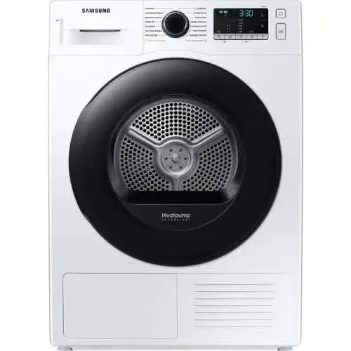 Сушильная машина Samsung DV90TA040AE/RU 9 кг 14 программ дисплей с тепловым насосом внутреннее освещение барабана A++ 85x60x60 см White