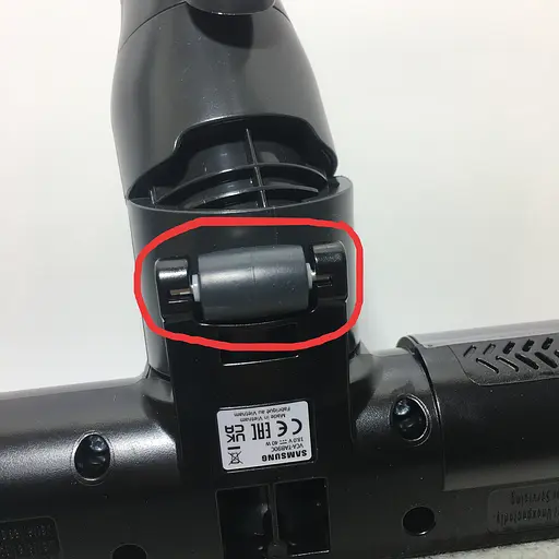 Колесо (роллер) 25мм на турбощетку Turbo Action Brush для пылесоса Samsung PowerStick JET, DJ66-00895A - фото 3