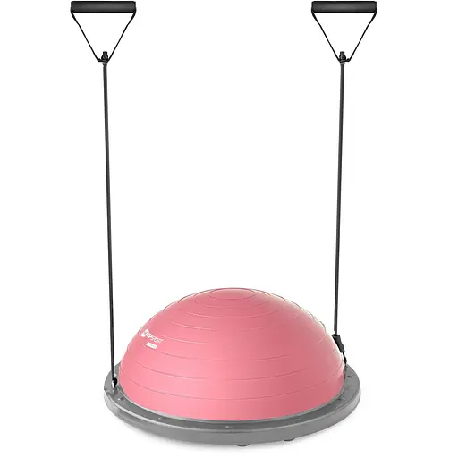 Балансировочная полусфера Hop-Sport HS-L058 розовая - фото 7