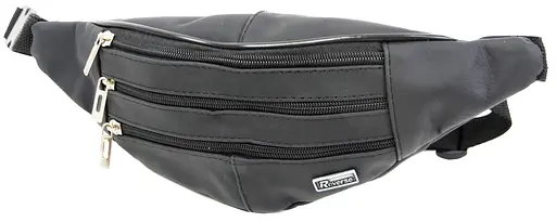Мужская кожаная поясная сумка Reverse 25x13x5 см 000246291 - фото 2