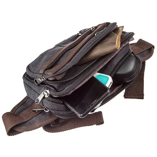 Сумка-бананка Vintage 22х15х4.5 см sum0012908 - фото 3