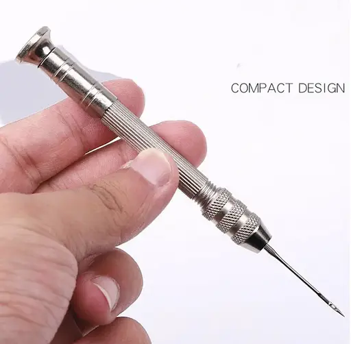 Набор стальных шил 5 шт для шитья кожи - многофункциональный инструмент для ремонта и рукоделия - фото 4