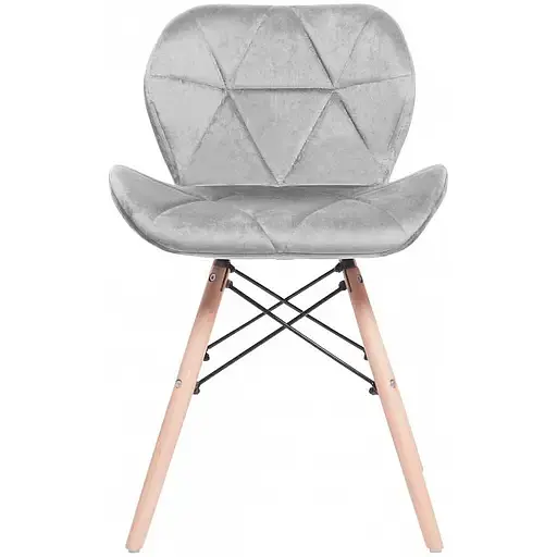 Стілець GT Racer X-D28 Plus Velvet сірий - фото 3